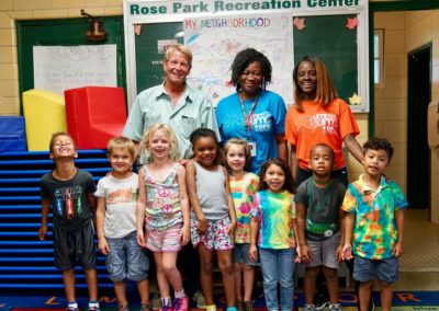Rose Park Rec Center Explorers Group Photo