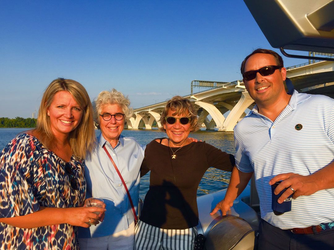 Friends of Rose Park Board Members Relaxing