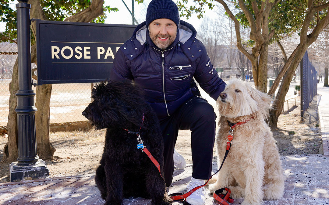 Rose Park Dog Stories series - Bill Dean and his dogs