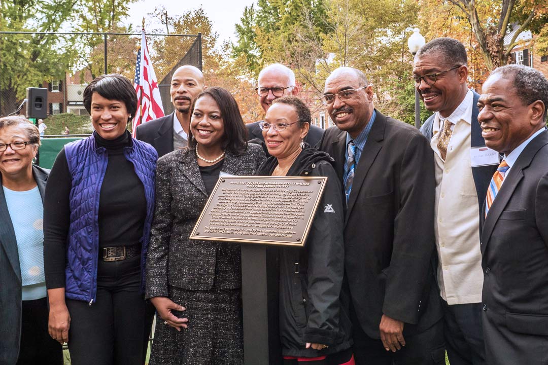 Friends of Rose Park - Special Events Gallery - Dedication of the Peters Sisters Tennis Courts