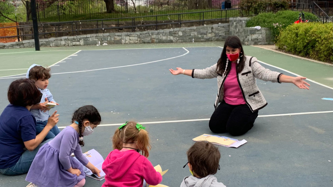 FRP Outdoor Story Time with Council Member Pinto