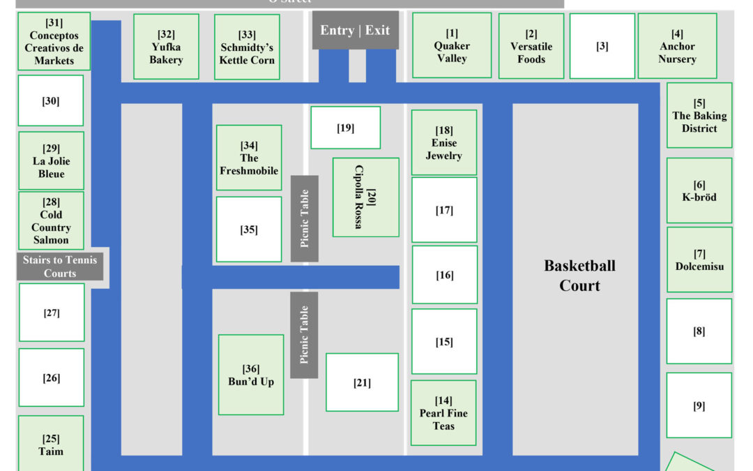 Farmers Market Vendor Map