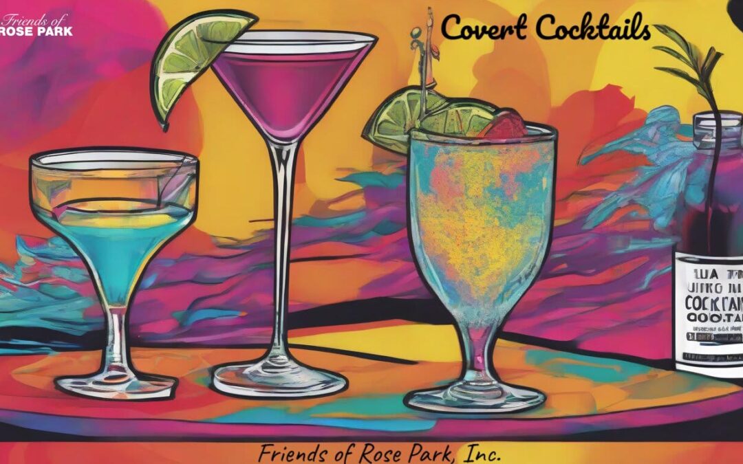 Friends of Rose Park - Fall Gala - Covert Cocktails - Event Graphic