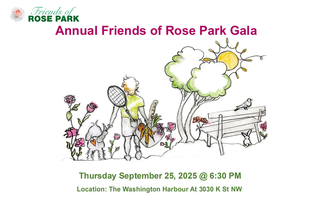 Friends of Rose Park - Annual Fall Gala 2025 Flyer